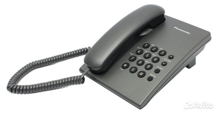 Телефон проводной panasonic