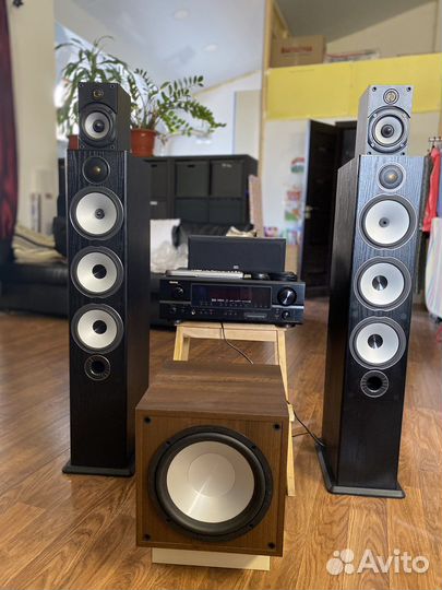 Monitor audio 5.1 +denon 1907
