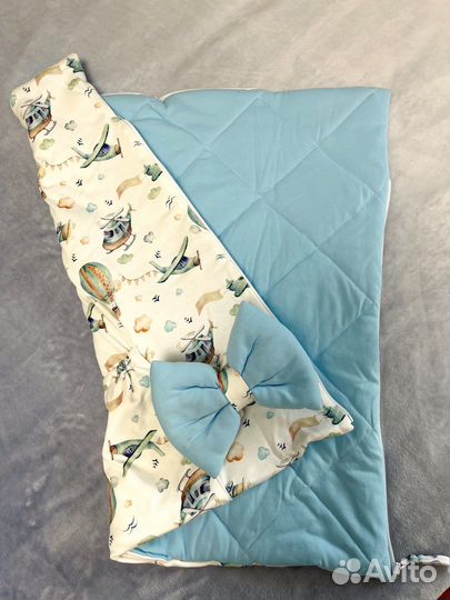 Конверт на выписку для мальчика весна осень