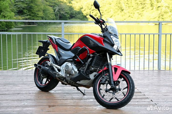 Удлинитель крыла на honda nc 700x