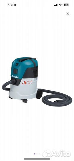 Пылесос строительный makita