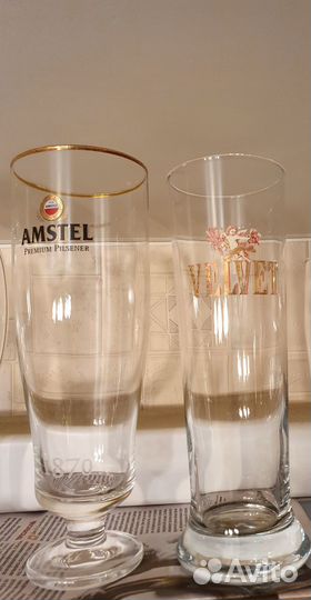 Коллекция пивных бокалов и кружек