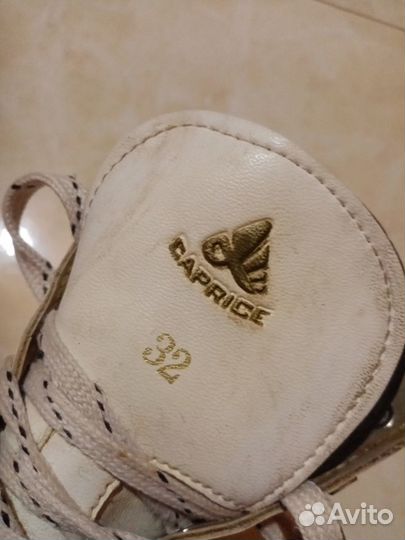 Фигурные коньки caprice 32 размер