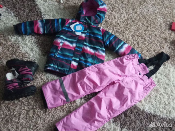 Детские вещи 116+6 зима
