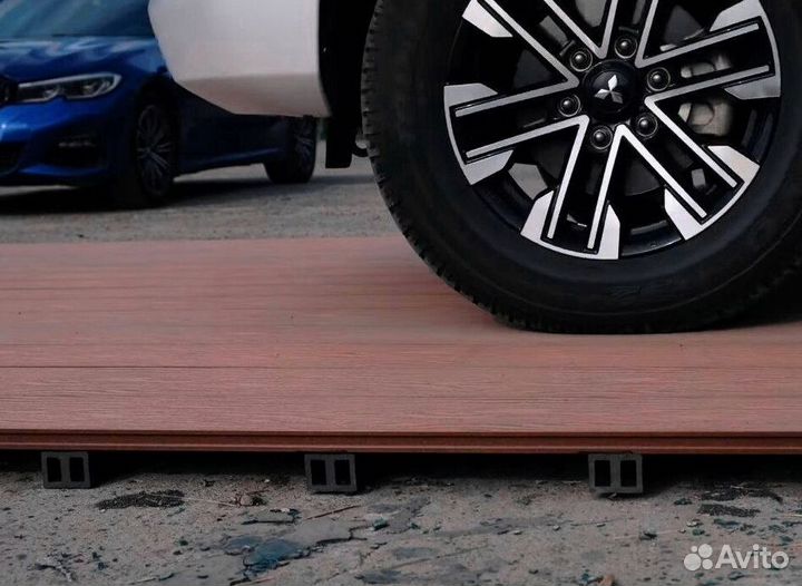 Доска из дпк для террасы