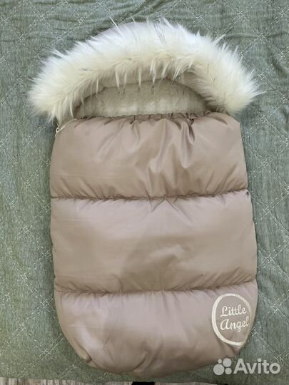 Зимний конверт в коляску, на выписку торг