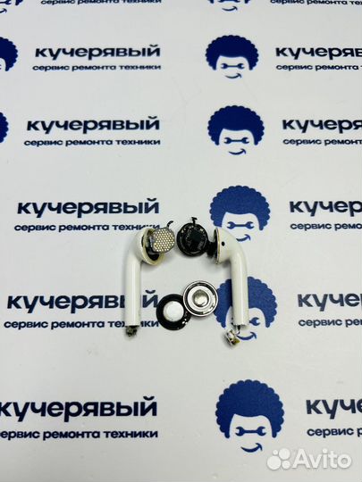 Ремонт AirPods. Замена аккумулятора. Покраска