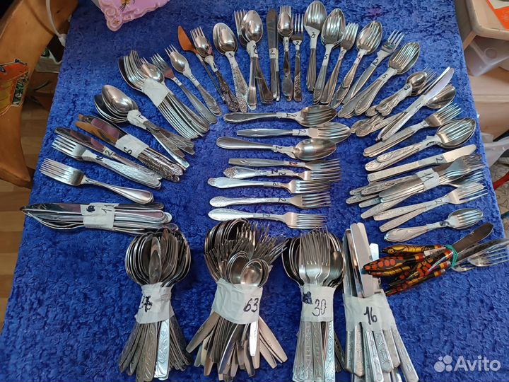 СССР ложки вилки нержавейка