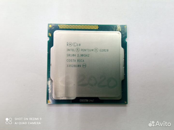 Процессор Intel Pentium G2020 s1155