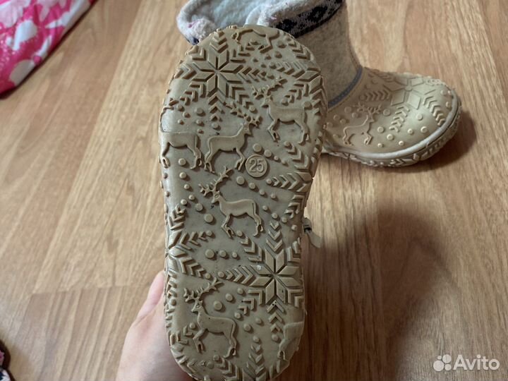 Сапожки детские зимние