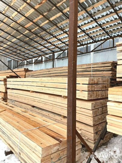 Брус обрезной 100х150х6000мм ГОСТ