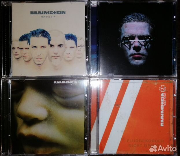 Rammstein, CD, Сд диски
