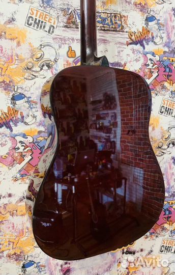 Акустическая гитара + чехол