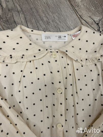Блузка Zara для девочки 98