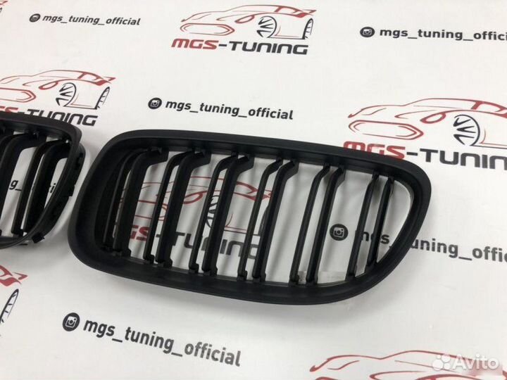 Ноздри BMW 3 серии E90 08-12 гг м3 черный мат