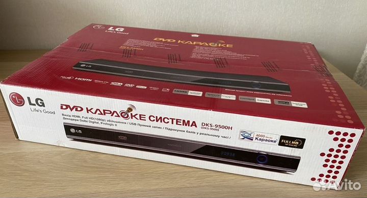 Dvd плеер с караоке lg