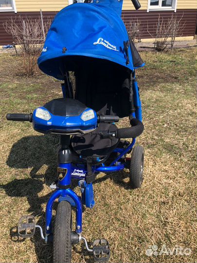 Велосипед трехколесный lamborghini