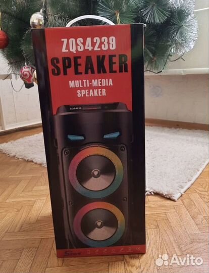 Портативная колонка с bluetooth и микрофоном