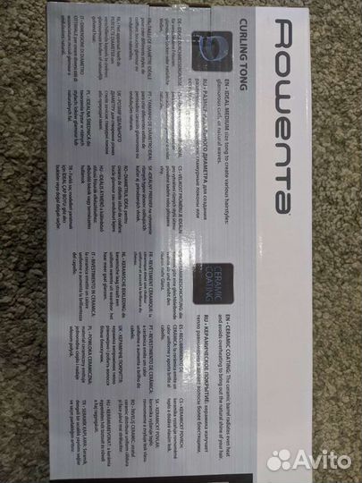 Щипцы для волос (плойка, завивка) Rowenta новый