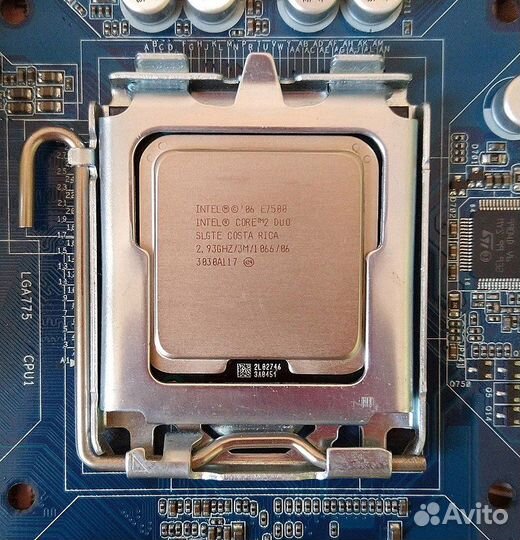 Intel Core2 Duo E7500