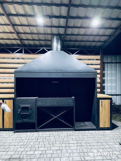 Мангал барбекю, мангальная зона