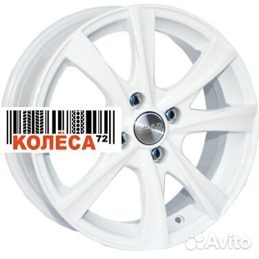 Skad Мальта 6x15 4x114,3 ET45 Dia67.1 Белый