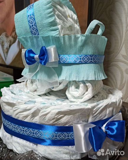 Торт из памперсов