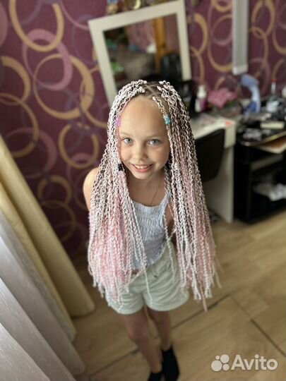 Косички, брейды, зизи, прически с косами