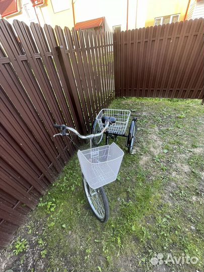 Трехколесный велосипед для взрослых