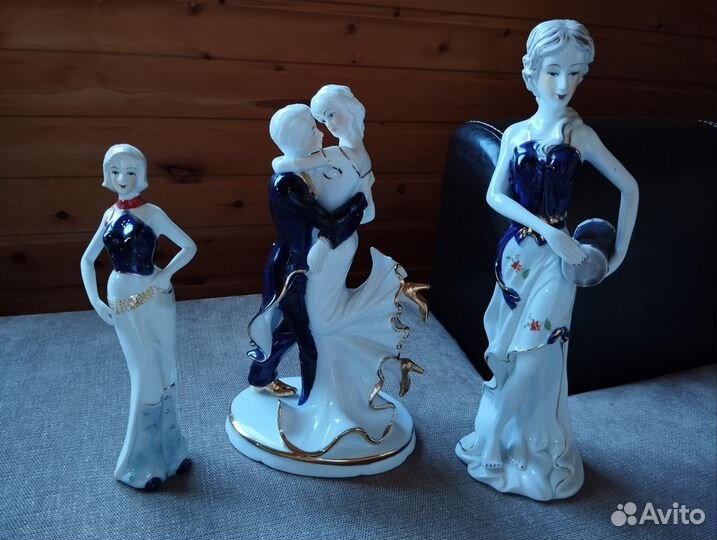 Фарфоровые статуэтки Девушки