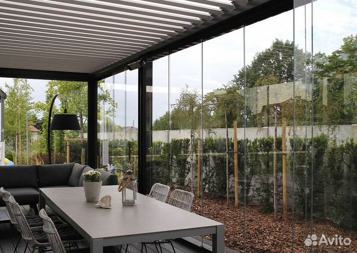 Безрамное остекление