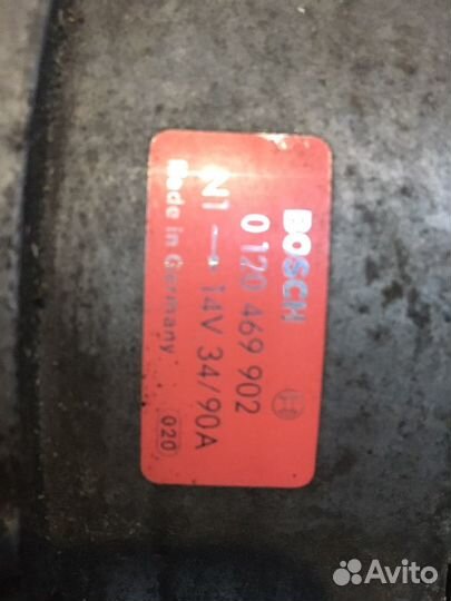 Генератор bmw е34