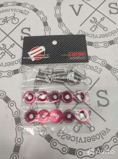 Болты с шайбами для деки