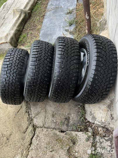 Колеса в сборе r16 зимние toyota land cruiser100