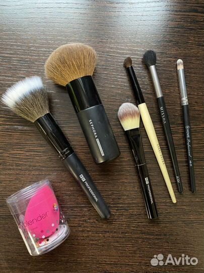 Кисти спонжи макияж визаж