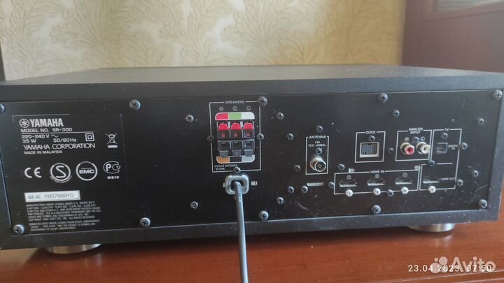 Ресивер с колонкой yamaha