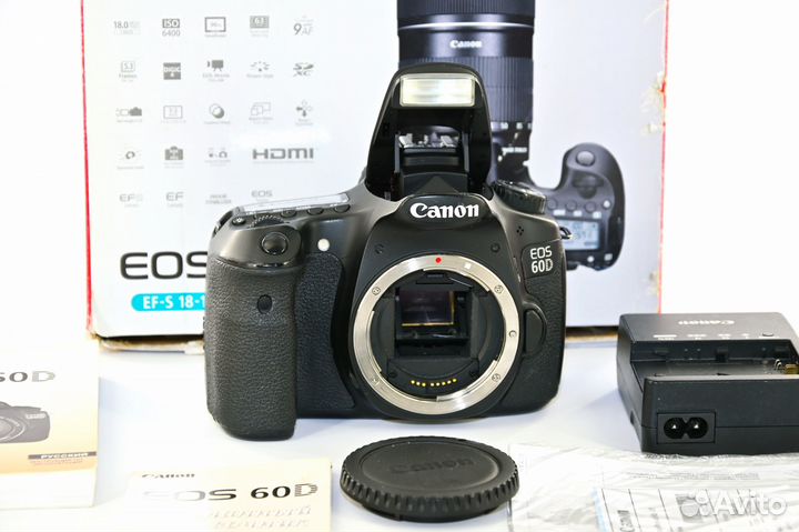 Canon EOS 60D 18.0MP зеркалка body