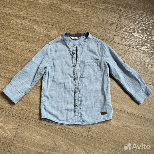 Рубашка h&m для мальчика размер 92