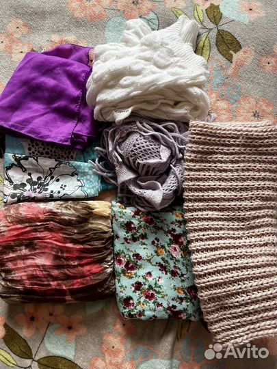 Шарфы,платки,снуды