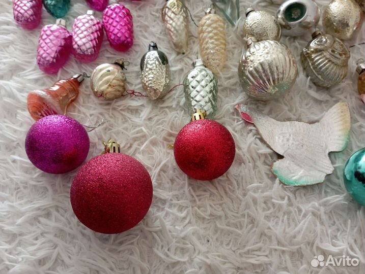 Елочные игрушки СССР