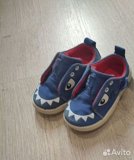 Кеды на липучках 23 размер