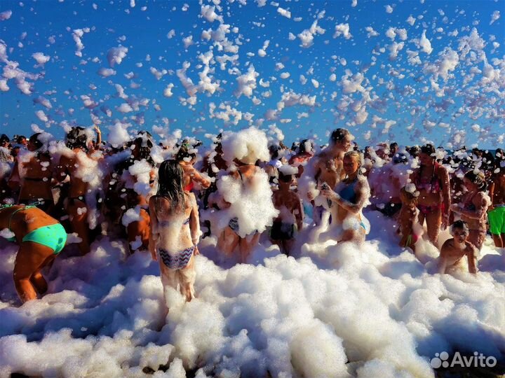 Foam Party от пеногенератор для дискотек
