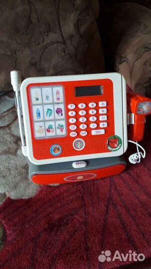 Кассовый аппарат детский игровой