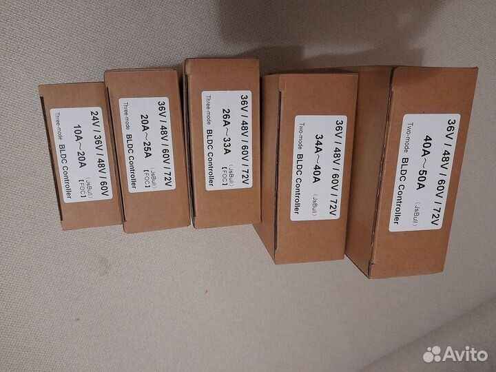 Синусный контроллер 36V-84В 1000-1500Вт 34-40А