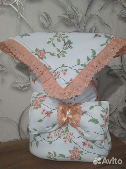 Одеяло конверт для новорожденного