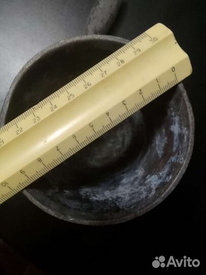 Ступка с пестиком Старинная