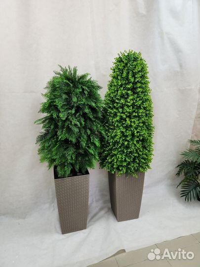 Самшит Премиум искусственный Шар Конус Топиарий