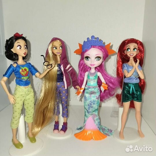 Куклы принцессы Дисней Ральф Ариэль и др