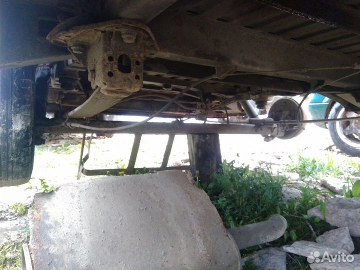 Балка задняя Fiat Ducato рессора