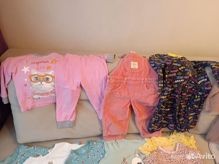 Пакет одежды для девочки 86-98